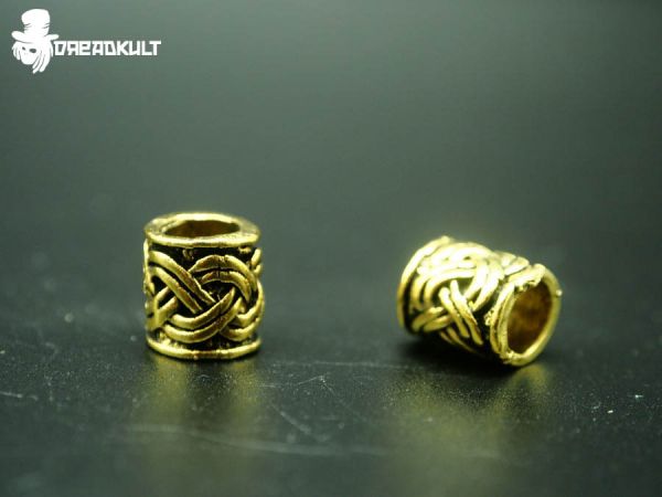 golden Knot perls, psy dread jewlery,  dread beads, dread jewelry, gypsy, goa jewelry, dreadkult, dread pearls, hippie, hippie jewelry, goa, psy jewelry, Dread jewelry
